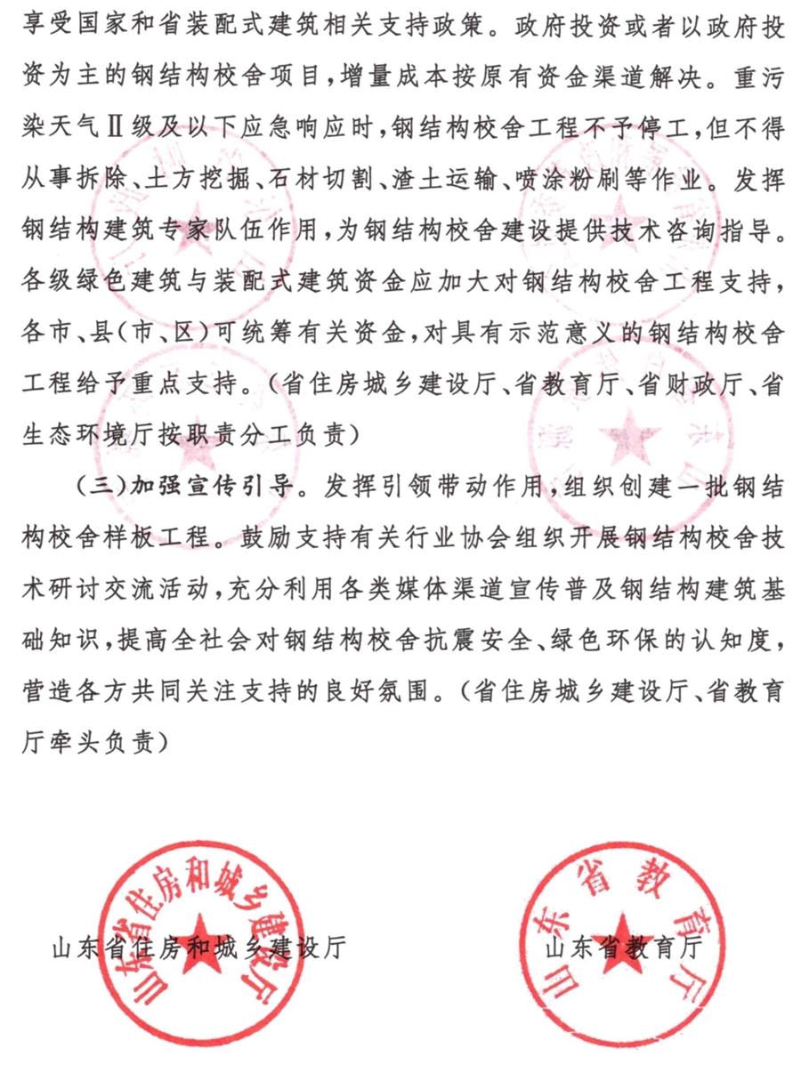 鋼結(jié)構(gòu)校舍建設(shè) 政策扶持知多少！(圖5)